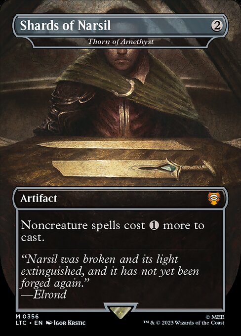 LTC: Shards of Narsil - Thorn of Amethyst (Foil)