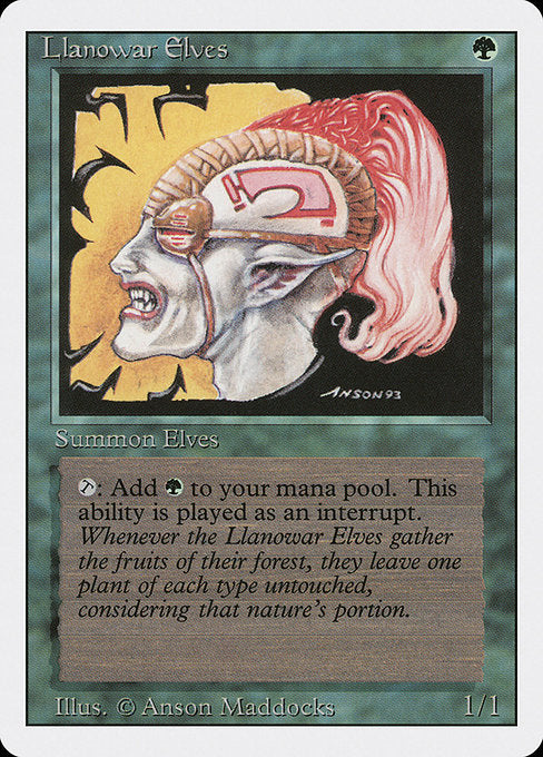 3ED: Llanowar Elves