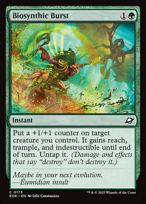 EOE: Biosynthic Burst
