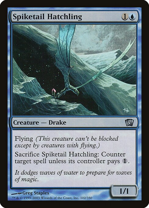 8ED: Spiketail Hatchling (Foil)