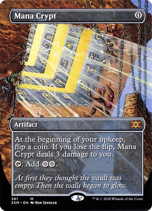 2XM: Mana Crypt (Borderless) (Foil)