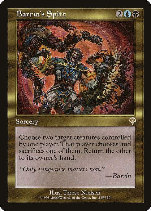 INV: Barrin's Spite (Foil)