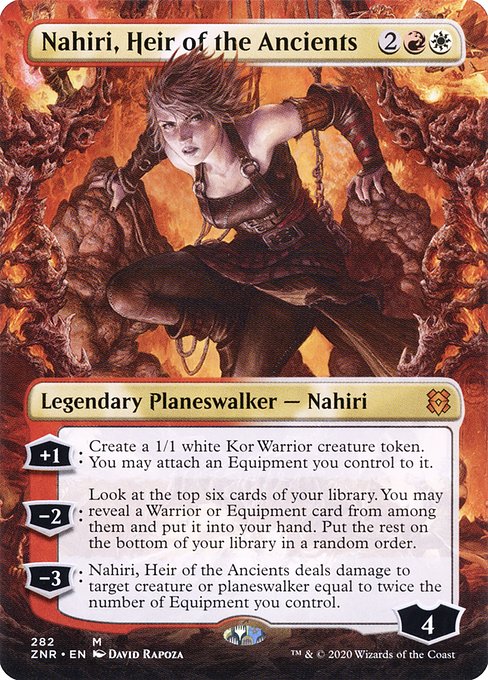 ZNR: Nahiri, Heir of the Ancients (Borderless)