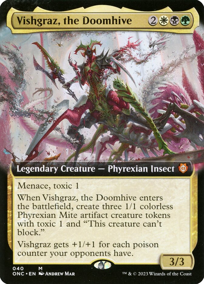 Vishgraz, the Doomhive (Extended Art) [Foil] :: ONC