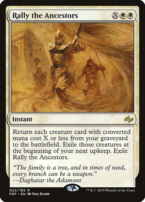 FRF: Rally the Ancestors (Foil)
