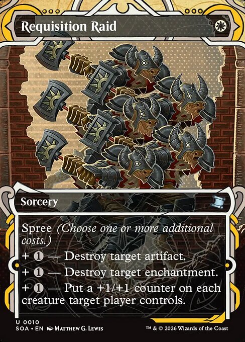 SOA: Requisition Raid