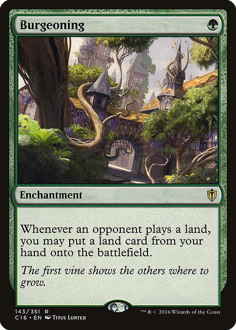 C16: Burgeoning