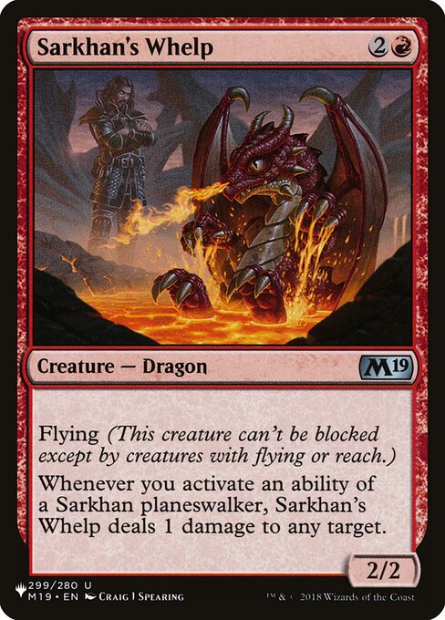 PLST: Sarkhan's Whelp