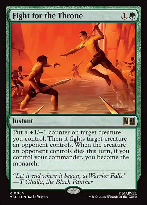 MSC: Fight for the Throne