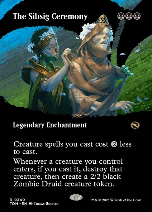 TDM: The Sibsig Ceremony (Borderless) (Foil)