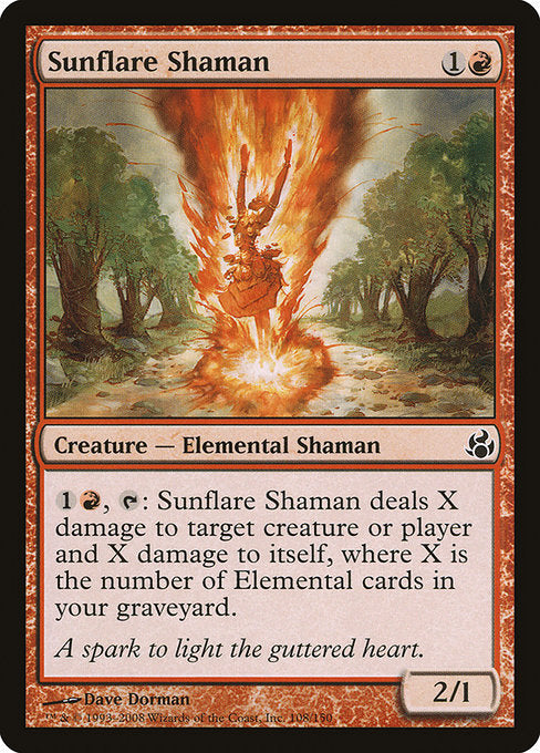 MOR: Sunflare Shaman (Foil)