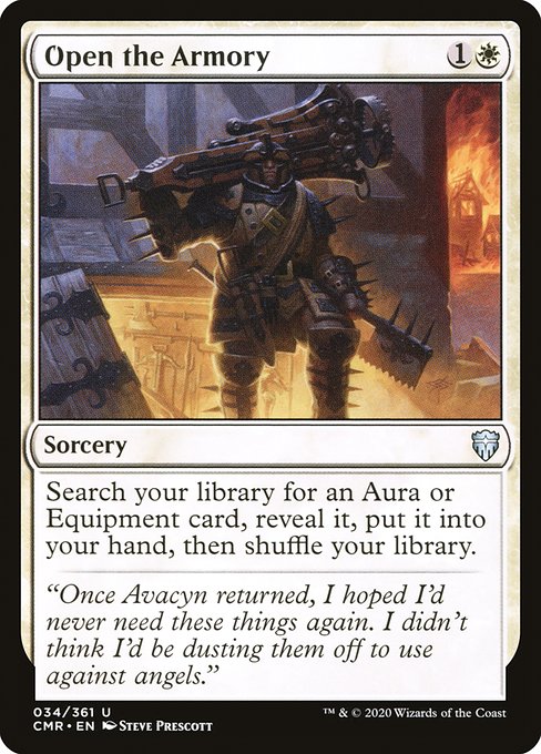 CMR: Open the Armory