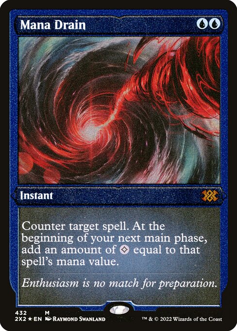 2X2: Mana Drain (Foil Etched)