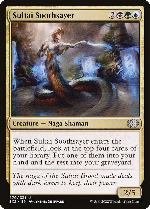 2X2: Sultai Soothsayer (Foil)