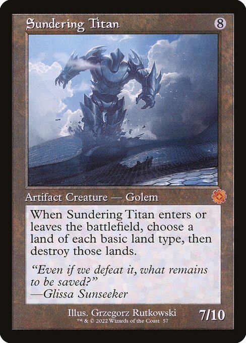BRR: Sundering Titan (Foil)