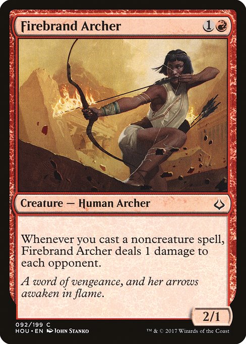 HOU: Firebrand Archer (Foil)