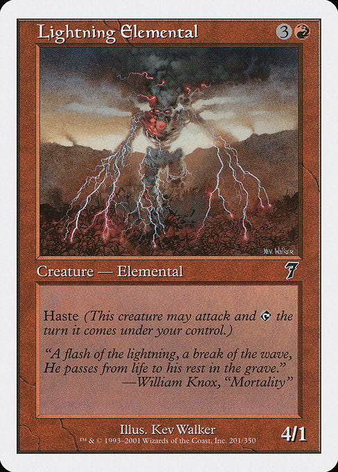 7ED: Lightning Elemental