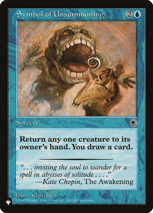 PLST: Symbol of Unsummoning