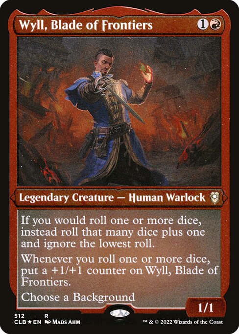 CLB: Wyll, Blade of Frontiers (Foil Etched)