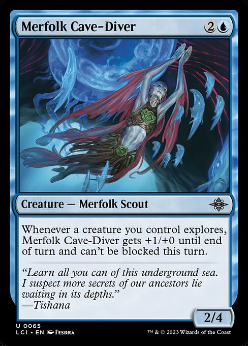 LCI: Merfolk Cave-Diver (Foil)