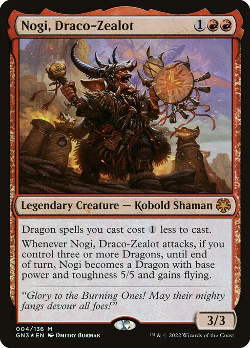 GN3: Nogi, Draco-Zealot (Foil)