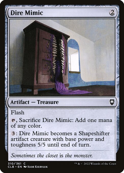 CLB: Dire Mimic (Foil)