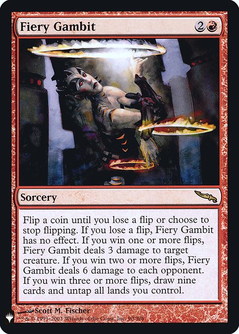 PLST: Fiery Gambit (Foil)