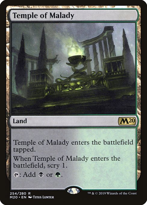 M20: Temple of Malady