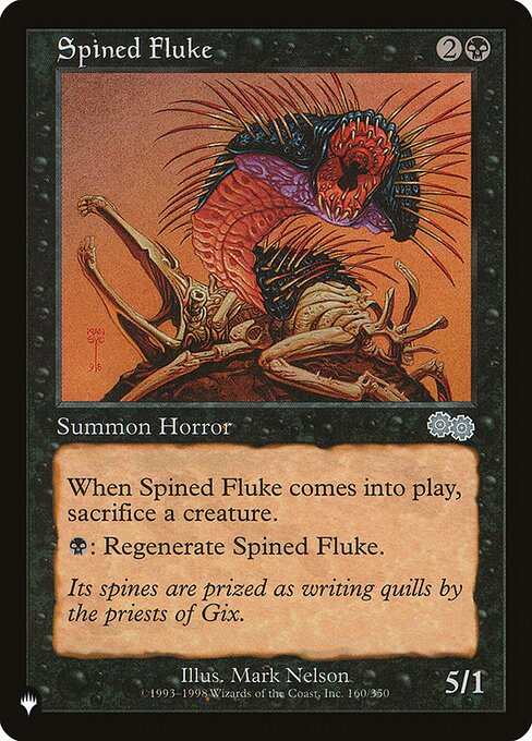 PLST: Spined Fluke