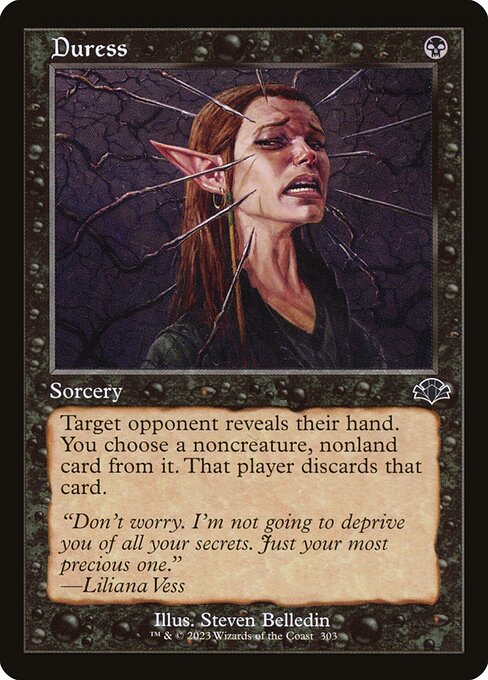 DMR: Duress (Retro Frame) (Foil)