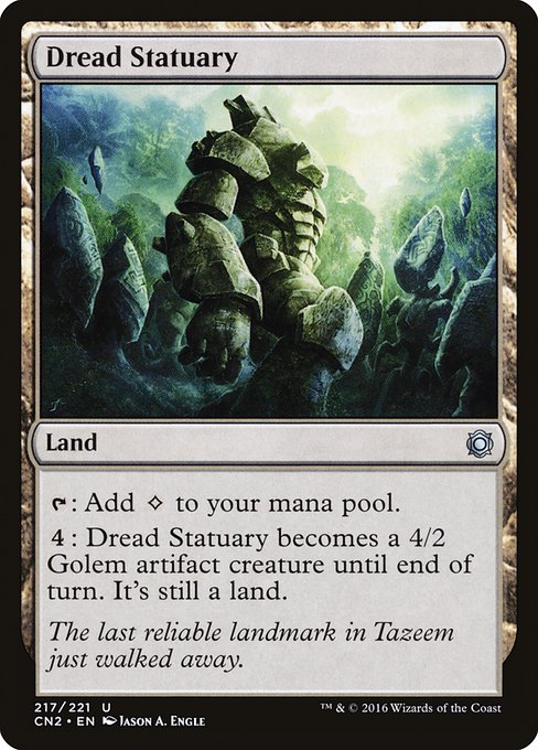 CN2: Dread Statuary (Foil)