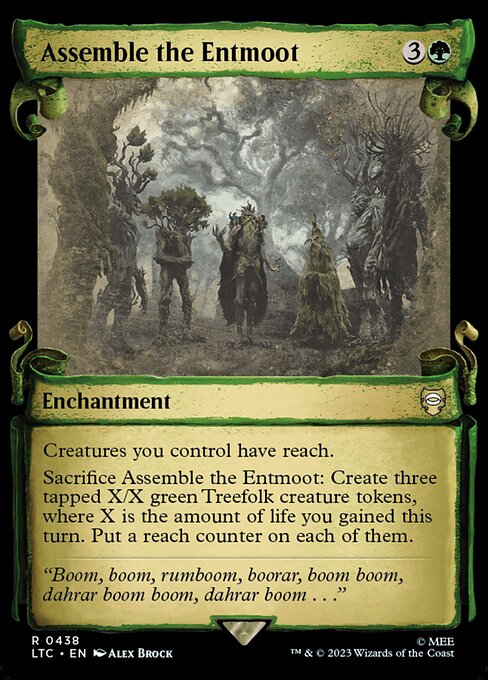 LTC: Assemble the Entmoot (Showcase Scrolls) (Foil)