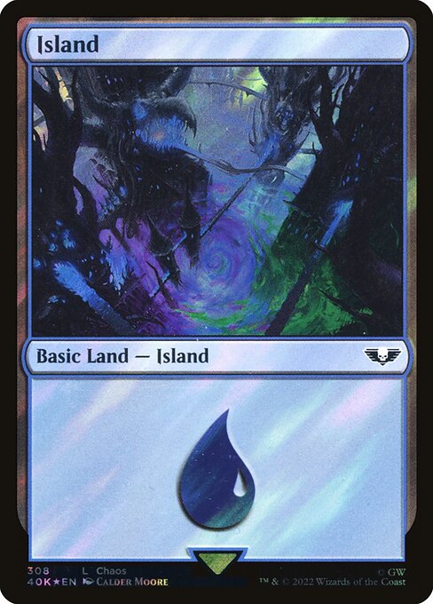 40K: Island (308) (Surge Foil)
