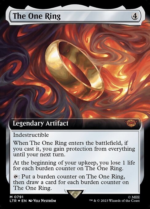 LTR: The One Ring (Extended Art) (Surge Foil)