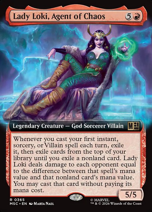 MSC: Lady Loki, Agent of Chaos (Extended Art)