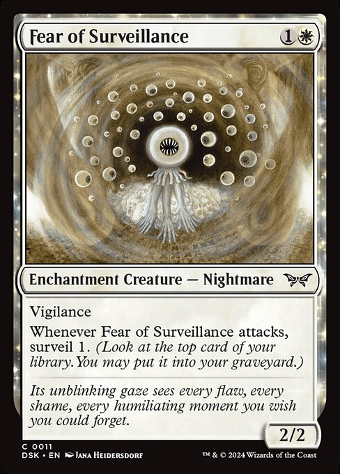 DSK: Fear of Surveillance