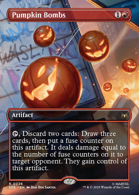 SPE: Pumpkin Bombs (Borderless) (Foil)