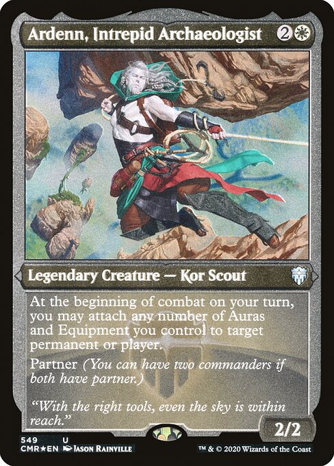 CMR: Ardenn, Intrepid Archaeologist (Foil Etched)