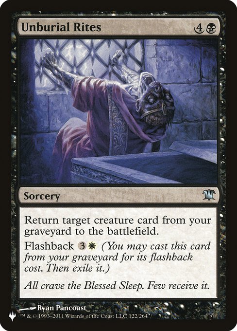 PLST: Unburial Rites