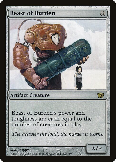 8ED: Beast of Burden (Foil)