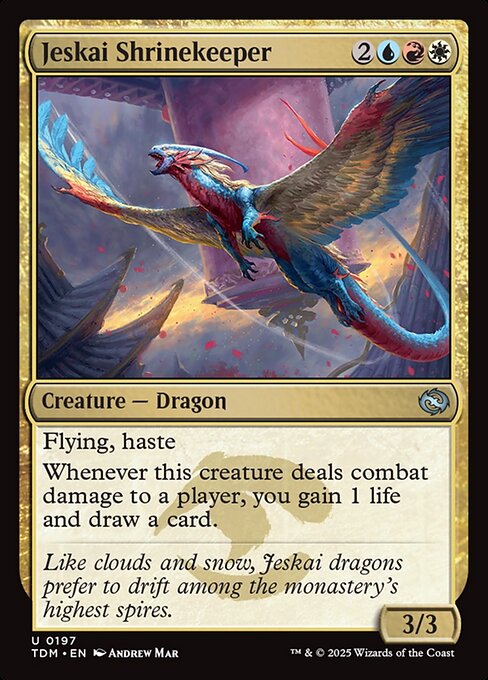 TDM: Jeskai Shrinekeeper (Foil)