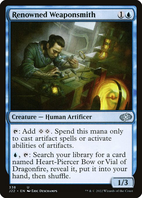 J22: Renowned Weaponsmith