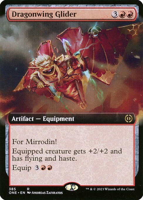 ONE: Dragonwing Glider (Extended Art) (Foil)