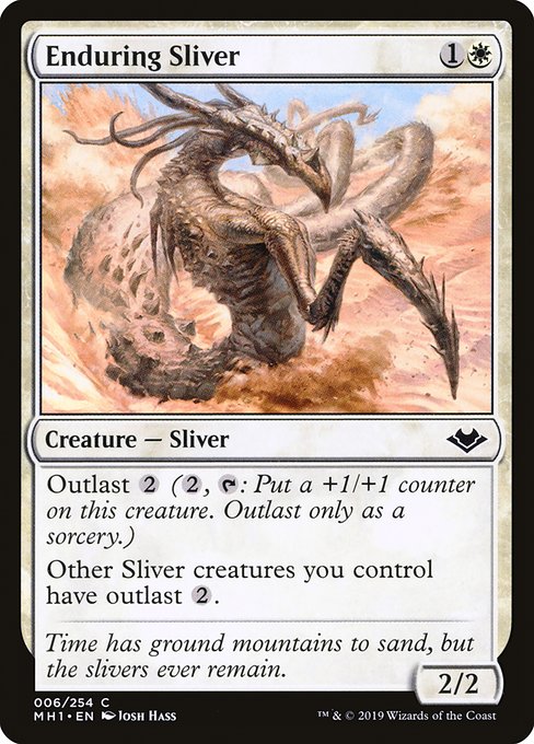 MH1: Enduring Sliver (Foil)