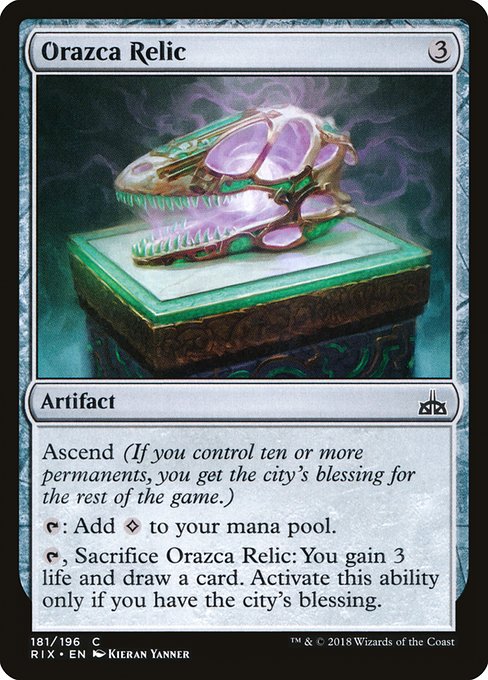 RIX: Orazca Relic