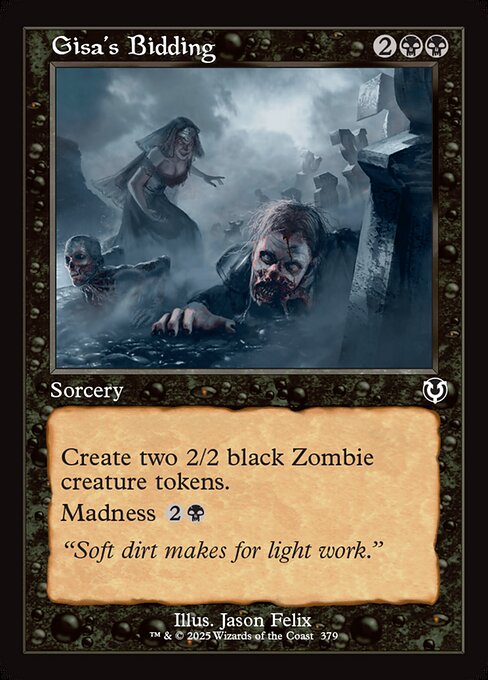 INR: Gisa's Bidding (Retro Frame) (Foil)