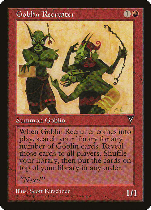 VIS: Goblin Recruiter