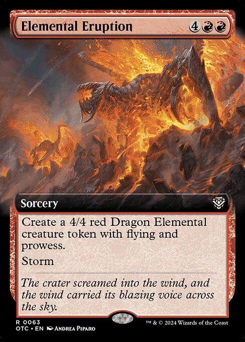 OTC: Elemental Eruption (Extended Art)