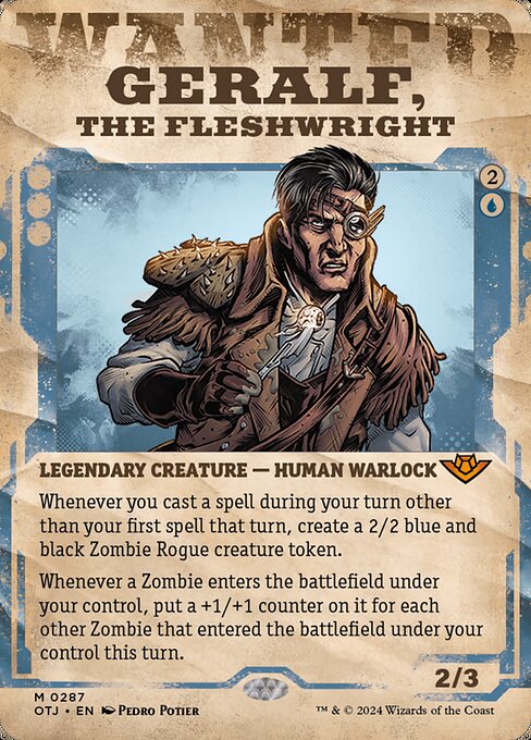 OTJ: Geralf, the Fleshwright (Showcase) (Foil)