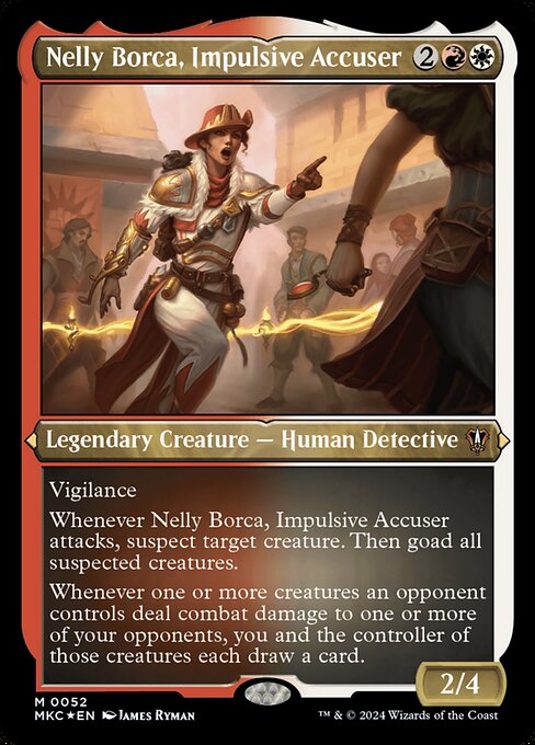 MKC: Nelly Borca, Impulsive Accuser (Display Commander) - Thick Stock